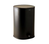 COSMIC Cestino nero opaco Essentials (5L), Cestino Portaoggetti Bagno