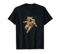 Cosmic Explorer Raccoon Adventure Maglietta