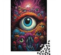 Cosmic Eye Horror Puzzle 1000 Pezzi Puzzle Adulti Impegnativo E Difficile Per Straordinario Regalo Per Adulti E Bambini Da 14 Anni E Più 52x38cm/1000pcs