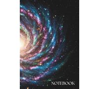 Cosmic Galaxy Blank Notebook: Aesthetic Spiral Nebula Sketchbook for Students & Creatives | 100 Plain White Pages, 6x9 Inches: Hypnotic Deep Space ... Projects, Geometry, and Artistic Doodling