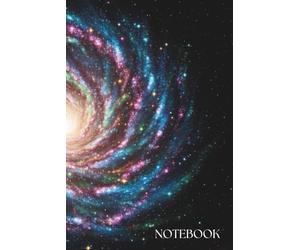 Cosmic Galaxy Blank Notebook: Aesthetic Spiral Nebula Sketchbook for Students & Creatives | 100 Plain White Pages, 6x9 Inches: Hypnotic Deep Space ... Projects, Geometry, and Artistic Doodling