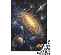 Cosmic Galaxy Puzzle 1000 Pezzi, Strumento Cognitivo, Progetto Condiviso, Opera Da Mostrare 1000pcs (75x50cm)
