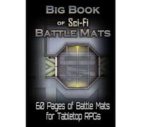 COSMIC GAMES Big Book of Sci-Fi Battle Mats