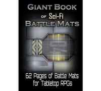 COSMIC GAMES Giant Book of Sci-Fi Battle Mats