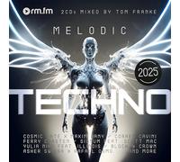 CD Melodic Techno 2025 di Vari Artisti 2CDs Misto By Tom Franke