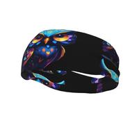 Cosmic Gufo Yoga Sport Fitness Fascia Unisex Running Basket Fascia Elastica Fascia Sportiva Assorbente del Sudore,