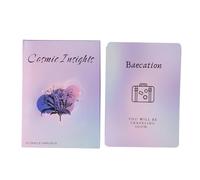Cosmic Insights Tarocchi - Immagini dettagliate su ogni carta Oraacle Insight | Fornendo Tarrot tascabile stampato Clear Insiights | Oracle ampiamente applicabile per esplorare l'intuizione e