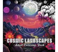 Cosmic Landscapes: Coloring books for adults with 60 sketches of cosmic landscapes.