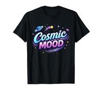Cosmic Mood Galaxy Space Aesthetic Phrase Maglietta