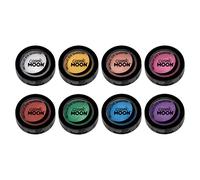 Cosmic Moon - Ombretto metallico per il viso, 3,5 g (set da 8)