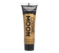 Cosmic Moon - Trucco metallico per volto e corpo - 12ml - Crea dei disegni affascinanti e metallici per volto! - Include: Oro