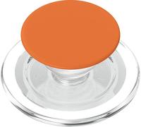 Cosmic-Orange Solid Color Minimalist Phone Grip & Stand PopSockets PopGrip per MagSafe