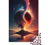 Cosmic Planet Split Puzzle 1000 Pezzi Puzzle Adulti Impegnativo E Difficile Per Straordinario Regalo Per Amore E Amico 52x38cm/1000pcs