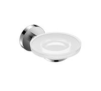COSMIC Portasapone da parete cromato, design moderno per bagno, finitura resistente alla corrosione, serie Start, ideale per organizzazione e stile, 120 mm x 80 mm
