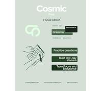 Cosmic Prep Digital SAT Grammar Bonus Book Endurance Edition