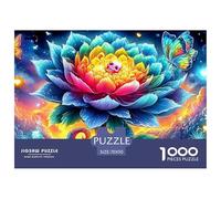 Cosmic RosePremium Jigsaw Puzzles for Adults A 1000-Piece (Advanced) Challenging Educational Brain Game - An Engaging And Thoughtful Gift Idea for Adults And Older Kids Age 12 Years Up to Enjoy And L