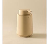 COSMIC SAONA Dispenser di sapone da bagno dal design elegante realizzato in resina. Dosatore da piano per WC e cucina a tocco morbido. Accessorio ricaricabile da 350 ml in Color Sand