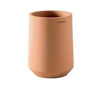 COSMIC Saona Porta spazzolini da Denti per Piano di Design Elegante Realizzato in Resina. Bicchiere per Spazzolino da Denti. Contenitore Rotondo per Lavabo di Colore Blossom