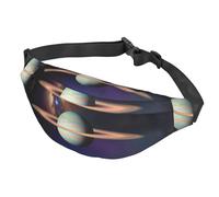 Cosmic Saturn - Marsupio a tracolla multifunzione, grande, per uomini e donne, sport all'aria aperta, viaggi, alla moda e portatile, Come nella foto, Taglia unica, Zaino da escursionismo