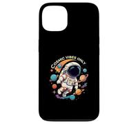 Cosmic Vibes Only Astronaut Space Planets Design Custodia per iPhone 13