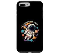 Cosmic Vibes Only Astronaut Space Planets Design Custodia per iPhone 7 Plus/8 Plus