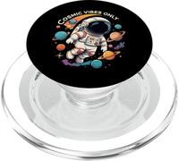 Cosmic Vibes Only Astronaut Space Planets Design PopSockets PopGrip per MagSafe