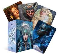 COSMIC ZODIAC Oracle Cards Mazzo 36 Carte Con Libro Guida Rockpool