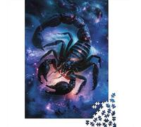 Cosmico Scorpion Puzzle da Pezzi Mystic Creature 1000 Pezzi Carta Riciclata Per Donne, Regali Per Uomini Puzzle Divertente Regalo E Attività Per La Casa 52x38cm/1000pcs