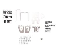 Cosmin 1Set DC 4.8-5V Dual Servo Gimbal Staffa 29X29Mm Supporto Pan/Tilt per Fotocamera con 2PCS 9G Sterzo per RC FPV Drone (B)