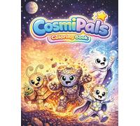 CosmiPals Coloring Book: A Fun Space Coloring Book for Kids with Cute Aliens