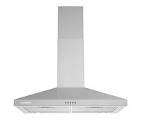 COSMO COS-63024P 30" Nebula Collection - Cappa aspirante per montaggio a parete con condotti 250 CFM, controllo pulsanti, luci a LED, filtri a rete, acciaio inossidabile