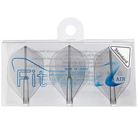Cosmo Darts Fit Flight (Air) - Alette standard per freccette, confezione da 3, colore: fumo
