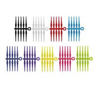 COSMO DARTS Fit Point Plus - Punte per freccette, confezione da 50, colore: Viola