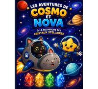 cosmo et nova à la recherche des cristaux stellaires: histoire - coloriage