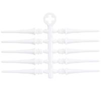 Cosmo - Freccette Fit Point Plus, confezione da 50 pezzi, colore: Bianco