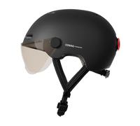 Cosmo Fusion - Casco di illuminazione posteriore per bicicletta intelligente e connesso - Luce di stop, rilevamento automatico delle cadute, condivisione del percorso - Nouvo