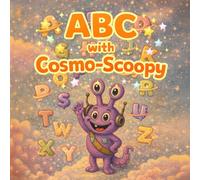 Cosmo Scoopy First ABC: A-Z Alphabet Learning Book for Toddlers and Preschoolers