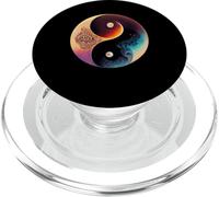 Cosmologia filosofica cinese frattale Yin e Yan PopSockets PopGrip per MagSafe