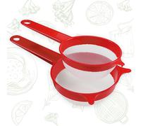 COSMOPLAST 2 colini da cucina ? 12 14 cm rete fine in Nylon 100 Made Originale