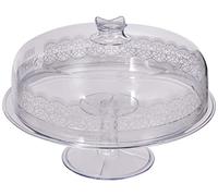 Alzata con coperchio, dettagli bianchi Home Sweet Home 30x18x30 Cm Cosmoplast