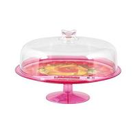 cosmoplast alzatina plastica porta torta diametro 26 cm altezza 9cm shabby