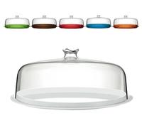 Cosmoplast contenitore per torta Rotondo Trasparente L, 26 cm, 130 mm