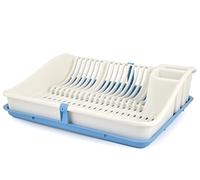 Cosmoplast Onda Scolapiatti con Vassoio, Polipropilene, colori assortiti