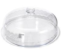 Cosmoplast Piatto Torta Cm.26 Home Sweet Home, Trasparente