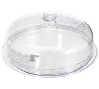 Cosmoplast Piatto Torta Cm 26 Home Sweet Home Trasparente