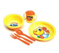 COSMOPLAST SERVIZIO PIATTI PLASTICA BABY 6 PZ