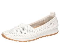 Cosmos Comfort 6316-401, Mocassino Donna, Bianco, 41 EU