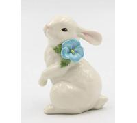 Cosmos Gifts Coniglio in porcellana avorio, bianco, 8,9 x 7,6 x 11,2 cm