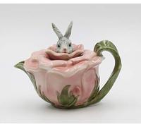 Cosmos Gifts - Teiera con coniglio rosa, multicolore