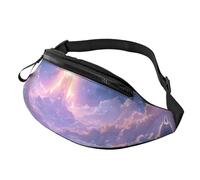 Cosmos Marsupio blu scuro misura regolabile blu nuvola alla moda stampato Star Sky Marsupio unisex per genitori - Borsa da afferrare rapidamente per gli elementi essenziali del bambino durante le